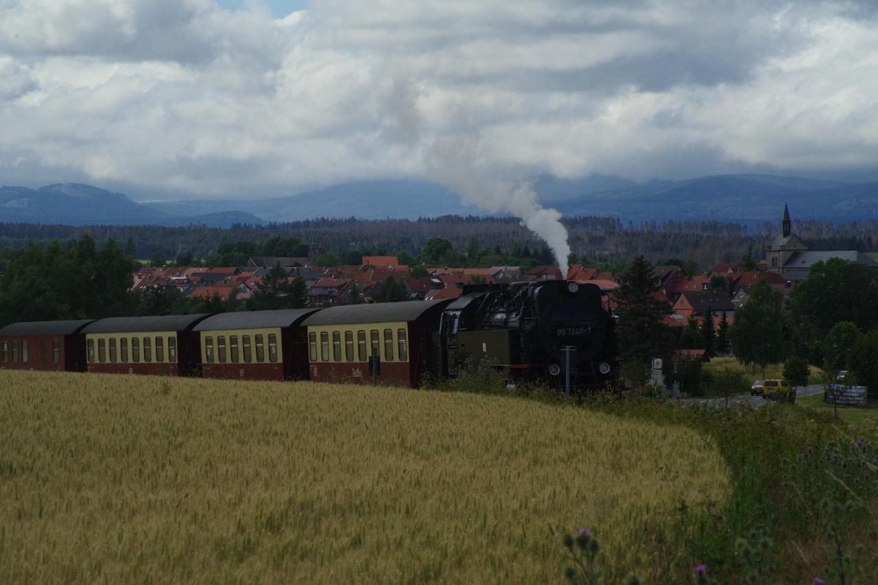 Ferienwohnung Schuur - Harz Hasselfelde Esterno foto